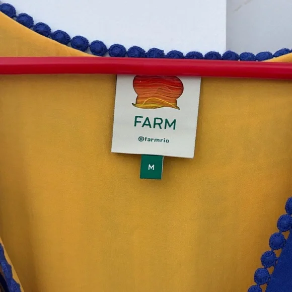 FARM Rio Yellow Floral Dress - Picture 3 of 10